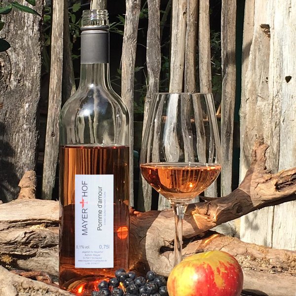 Pomme d'amour - unser Rosé, Apfelwein mit Aronia